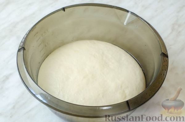 Дрожжевой пирог "Улитка" с сахарной корочкой